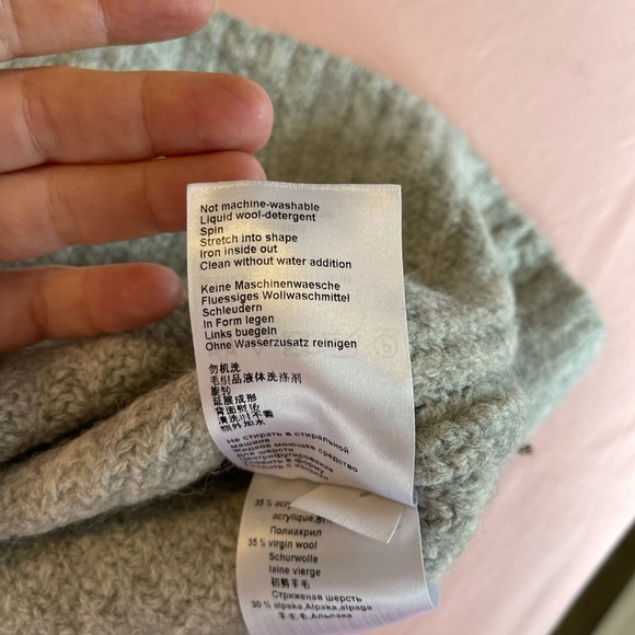 Marc Cain Wool mock neck sweater - Picture 2 of 11